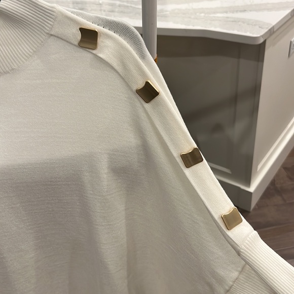 Mock turtleneck lightweight sweater - Picture 2 of 6